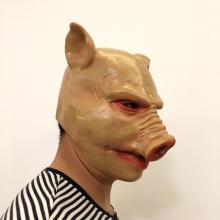 The Saw cosplay  latex mask