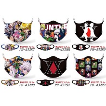 Hunter x Hunter anime trendy mask printed wash mas...