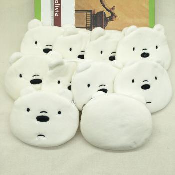 We Bare Bears plush wallets set(10pcs a set)