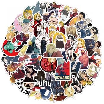 Fullmetal Alchemist anime waterproof stickers set(50pcs a set)