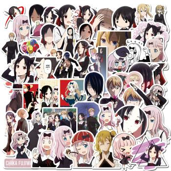 Kaguya-sama  waterproof stickers set(50pcs a set)