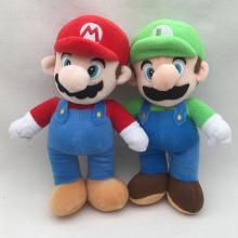 8inches Super Mario plush dolls set(2pcs a set)