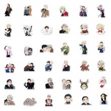 YURI on ICE anime  waterproof stickers set(50pcs a set)