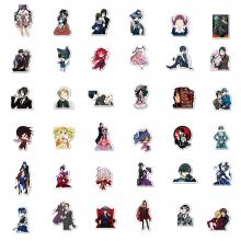 Kuroshitsuji anime  waterproof stickers set(50pcs a set)