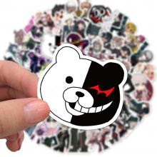 Dangan Ronpa anime waterproof stickers set(50pcs a set)