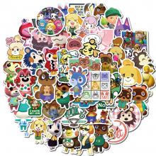 Animal Crossing Isabell game waterproof stickers s...