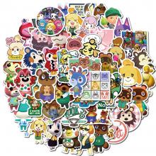 Animal Crossing Isabell game waterproof stickers set(50pcs a set)