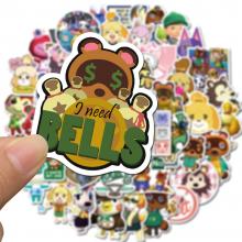 Animal Crossing Isabell game waterproof stickers set(50pcs a set)