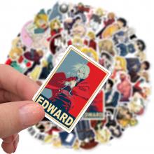 Fullmetal Alchemist anime waterproof stickers set(50pcs a set)