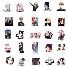 Kaguya-sama  waterproof stickers set(50pcs a set)