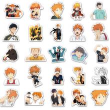 Haikyuu anime  waterproof stickers set(50pcs a set)