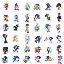 Sonic  waterproof stickers set(100pcs a set)