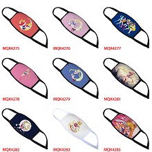 Sailor Moon anime trendy mask face mask