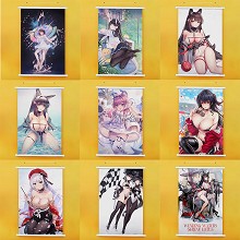 Azur Lane game wall scroll