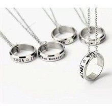BTS star ring of necklace