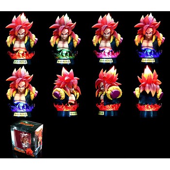 Dragon Ball Gogeta head anime figure can lighting