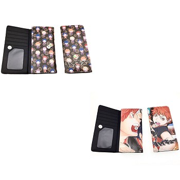 Haikyuu anime long wallet