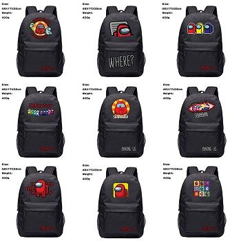 Among Us game backpack bag