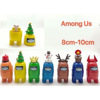 Among Us game figures set(7pcs a set)