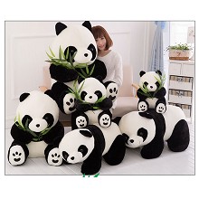 The panda anime plush doll