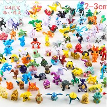 Pokemon anime figures set(144pcs a set)