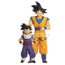 Dragon Ball Son Goku+Gohan anime figures(2pcs a set)