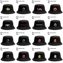 Among Us game bucket hat cap