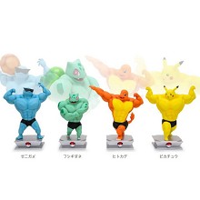 Muscle Pokemon anime figure 4 for choose