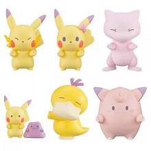 Pokemon anime figures set(6pcs a set)
