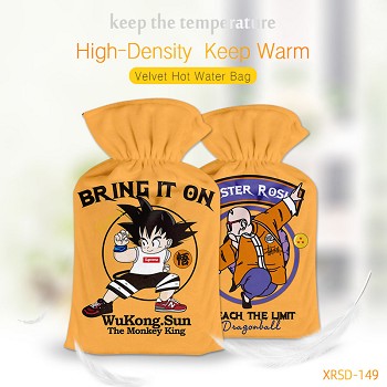 Dragon Ball anime high-density keep warm hot water bag