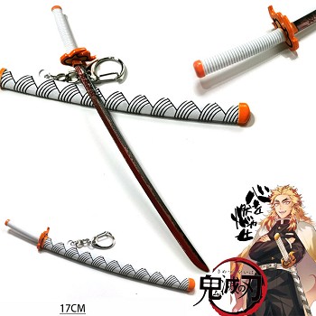 Demon Slayer Rengoku Kyoujurou anime cosplay weapon knife 170MM