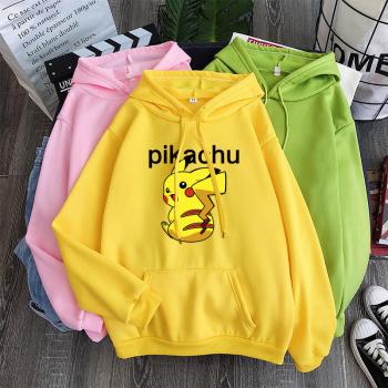 Pokemon anime thick hoodie cloth