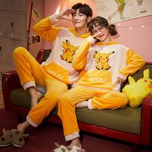 Pokemon Pikachu anime flano pajamas dress hoodies ...