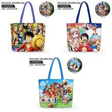 One Piece anime oversized shoulder bag