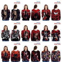 Naruto anime long sleeve thin hoodies cloth
