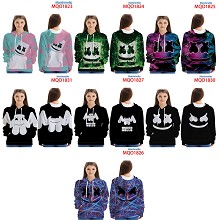 Marshmello anime long sleeve thin hoodies cloth