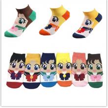 Sailor Moon anime cotton socks a pair