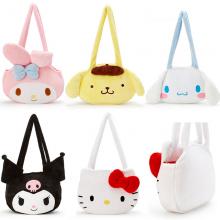 Melody Purin Cinnamoroll KT anime plush satchel sh...