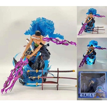 One piece Zoro anime figure(can lighting)