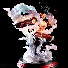 One piece snake Luffy anime figure