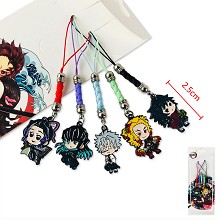 Demon Slayer anime phone straps set(5pcs a set)