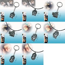 Jujutsu Kaisen anime key chain necklace