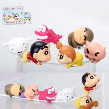 Crayon Shin-chan anime figures set(6pcs a set)