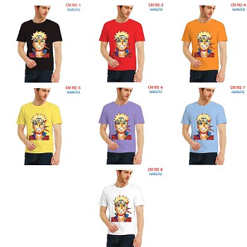 Naruto anime cotton t-shirt(for man)