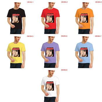 Naruto anime cotton t-shirt(for man)