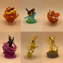 Pokemon anime figures(6pcs a set) 