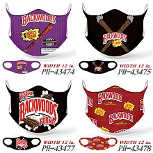 BACKWOODS trendy mask printed wash mask