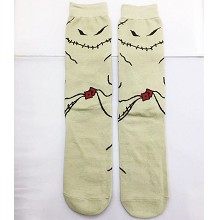 The Nightmare Before Christmas anime cotton long socks a pair