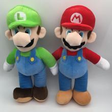 14inches Super Mario plush dolls set(2pcs a set)