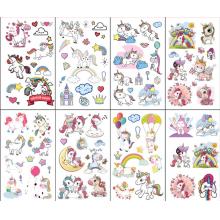 Unicorn My Little Pony cartoon anime waterproof tattoo stickers